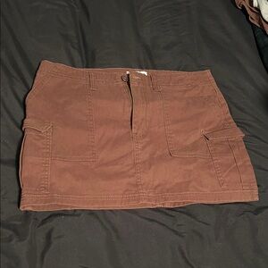 Windsor Chocolate Brown Mini Skirt